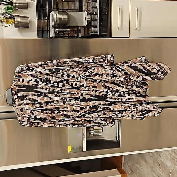 💕REISS💕 Orla Mini Dress ~ Ikat Print US 8 - Picture 10 of 15